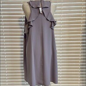 Loft lilac a-line sleeveless gown